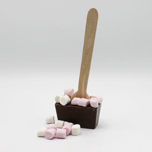 Marshmallow Milk Hot Chocolate Spoon