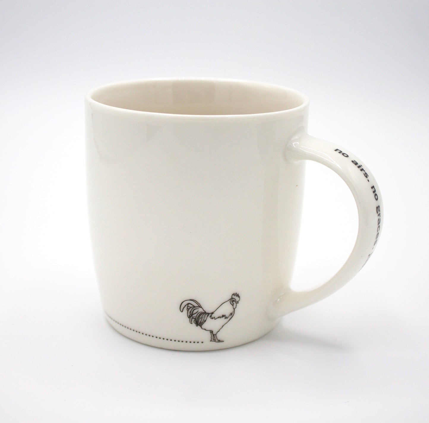 Teapigs Cockerel Design China Mug
